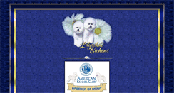 Desktop Screenshot of lilywhitebichons.com